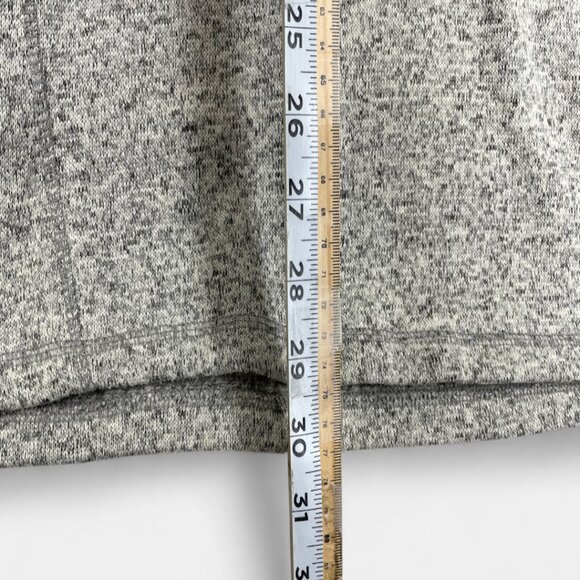 Eddie Bauer Gray 1/4 Zip Fleece Pullover Sweater Men's Large Tall LT - Picture 6 of 9